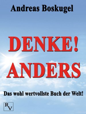 cover image of Denke! anders